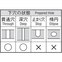 岡崎精工 超硬ソリッドヘリカルリーマ(S軸) CHRM 9.00 1本（直送品）