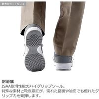 ミドリ安全 JSAA A種認定 超軽量耐滑スニーカー ひもタイプ WLー110 ブルー 24.0cm 2125090707 1足（直送品）