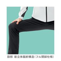 ミドリ安全 春夏作業服 帯電防止JIS適合 ベルデクセルフレックス パンツ VES747下 ネイビー 3Lサイズ 3122130307 1点（直送品）