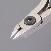 エスコ 115mm 精密ニッパー(セミフラッシュ/ESD) EA535TA-1 1丁（直送品）