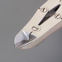 エスコ 160mm 精密ニッパー(超硬刃/セミフラッシュ) EA535TS-4 1丁（直送品）