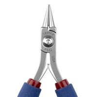 エスコ 125mm 精密プライヤー(ESD/丸/バネ付) EA537T-21 1丁（直送品）