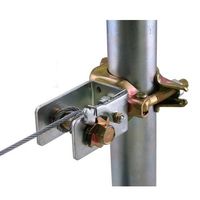 エスコ φ42.7/φ48.6mm テンションクランプ EA948TE-57 1セット(3個)（直送品）