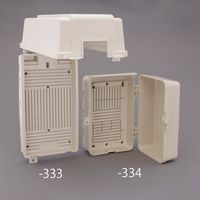 エスコ 196x361mm ウォールボックス(防雨型) EA940CS-333 1セット(3個)（直送品）