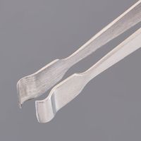 エスコ 120mm/ 572 精密用ピンセット(ステンレス製) EA595AK-139 1セット(3個)（直送品）