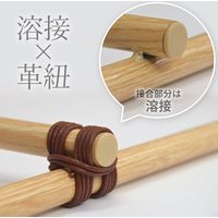 B.Bファニシング Unite オープンラック 3段 幅850×奥行400×高さ850mm UNOR-85-D3 1台（直送品）