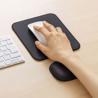 サンワサプライ 低反発リストレストミニ(ブラック) TOK-MU2NBK2 1個