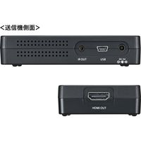 サンワサプライ ワイヤレス分配HDMIエクステンダー(2分配) VGA-EXWHD7N 1個（直送品）