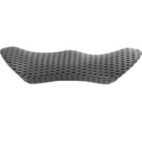 クラスアップ クッション ランバーサポート ウレタン メッシュ 低反発 グレー 387520 1個（直送品）