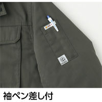 Asahicho（旭蝶繊維） E65300 ブルゾン アーミーグリーン 3L 1枚（直送品）