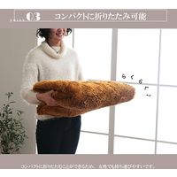 イケヒコ ルフォン ラグ 1850×1850mm ベージュ 1280300000000 1枚（直送品）