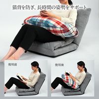 イケヒコ 五体さらっとクッション 480×800mm 1360080010102 1個（直送品）