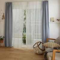 スミノエ コルネ セミオーダー レースカーテン エール 1600×2090mm ナチュラルホワイト １セット(2枚入)（直送品）