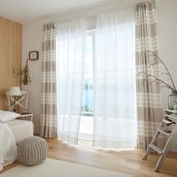 スミノエ コルネ セミオーダー レースカーテン ソステ 1300×2240mm ナチュラルホワイト １セット(2枚入)（直送品）