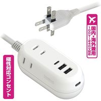 カシムラ 3AC4USB 2A+2C 24W1.2mリバーシブル自動識別 AC-021 1個