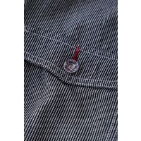 【GRACE ENGINEER'S】 GE-105ツナギ　ブラックヒッコリー　Ｌ 105-20 1着（直送品）