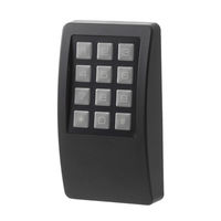 セリュール　オートロック電子錠　AMULET（アミュレット）　ドア厚41～50mm幅対応　AMBOB50　ブラック（直送品）