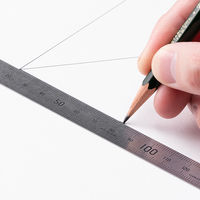 コクヨ ステンレス直定規 C型 JIS1級 15cm TZ-1341 1本