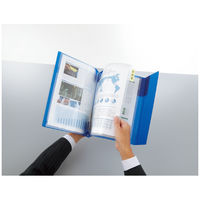 コクヨ クリヤーホルダーファイル<KaTaSu> A4 B色 フ-KC5720B 1冊