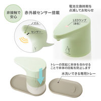 プラス アルザウバー オートディスペンサー アルコールタイプ 600ml 31418 1台