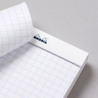RHODIA ロディア メモ帳 Kissho Monyo No.11 (A7) 80枚 5mm方眼罫 撥水カバー ミシン目入 青海波 1冊（直送品）