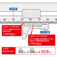 デザインフィル 厚みを測れる定規 黒 42259006 1セット(1個×2)（直送品）