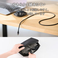 タイプCケーブル USB-C to C 2本セット 1ｍ 100W 高速充電 黒 MPA-CCECSS10BB エレコム 1個（直送品）