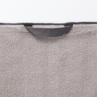 無印良品 ループ付きパイル織ハーフケット １４０×１００ｃｍ グレー  良品計画