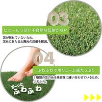 ユニオンビズ 高級人工芝　メモリーターフ 25mm 32-9017 1ロール（直送品）