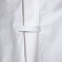 住商モンブラン カッポウ型給食衣 児童用 長袖 白 PV401-2 3号 1枚