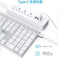 キーボード+マウスセット ワイヤレス（2.4G） 静音 超薄型 JIS配列 IC-BK23Combo-SW iClever