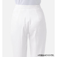 KAZEN レディススラックス 医療白衣 ネイビー 5L 163-28（直送品）
