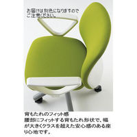 【設置込】イトーキ　ボニート　オフィスチェア　バリュータイプ　ベースカラーブラック　肘無し　ディープブルー　KT-140GK-T1N4　1脚（直送品）