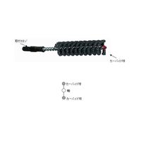 エスコ 17.5mm パイプ内面研磨ヘッド EA115GF-45 1個（直送品）