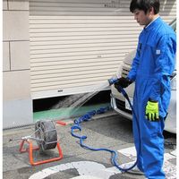 エスコ 13mmx 15m ドレンクリーナー(手動式) EA340GG 1台（直送品）