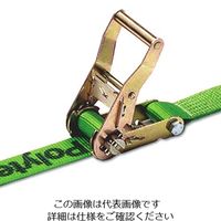 エスコ 35mmx6.0m/ 660Kg ベルト荷締機(ラチェット式) EA982CB-6 1台（直送品）