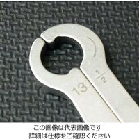 エスコ 8mm( 5/16”) ユニオン ナットレンチ(ラチェット式) EA605AF-8 1本（直送品）