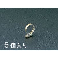 エスコ 110ー130mm ホースクランプ(5個) EA463A-130 1セット(25個:5個×5袋)（直送品）