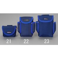 エスコ 140x 60x185mm 腰袋 EA925A-23 1セット(3個)（直送品）