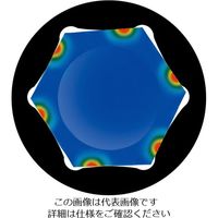 エスコ 3/8”DRx17mm ソケット EA617YC-17 1セット(3個)（直送品）