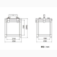 サンプラテック モバイルデシケーター MBDー1(クッションナシ) 26265 1台（直送品）