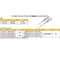 アズワン マイクロピペット(アキュラ) 5~50μL 825.0050 1本 1-9347-05（直送品）