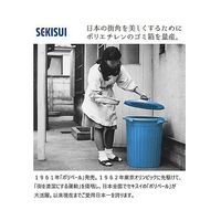 積水テクノ成型 エコポリペール丸型#70本体 グレー PEN70Hホンタイ 1個 1-8213-05（直送品）