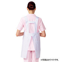 KAZEN エプロン（ショート丈） サックスブルー（水色） 5L 914-71（直送品）