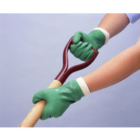 ショーワグローブ ショーワ 塩化ビニール手袋 No600グリーンジャージ Sサイズ NO600S 1双 376-7817（直送品）