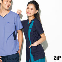 フォーク カ】7023SCー17 ダークネイビー S 7023SC-17 1枚　スクラブ