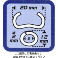 エスコ 20mm/380mm ホグリングプライヤー(マガジン付) EA532XA-23 1丁（直送品）