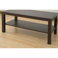 YAMAZEN（山善）　ミニテーブルロー　ダークブラウン　幅900×奥行450×高さ400mm　1台　（直送品）