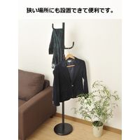 YAMAZEN ポールハンガー NPHー165（BK） NPH-165(BK) 1台