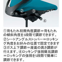 【設置込】イトーキ　エフチェア　クロスバック　ハイバック　アジャスタブル肘付　ベースカラーホワイト　サンドイエロー　KF-337GS-W9Y3（直送品）